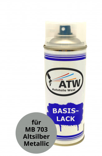 Autolack für MB 703 Altsilber Metallic